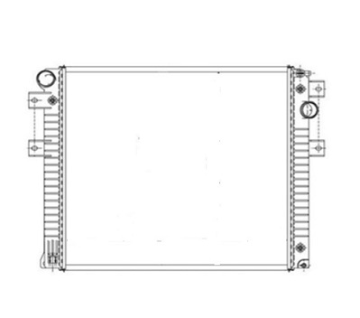 Radiator, racire motor ME795503 VITALE