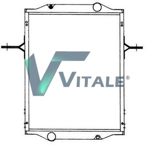Radiator, racire motor RVI731263 VITALE