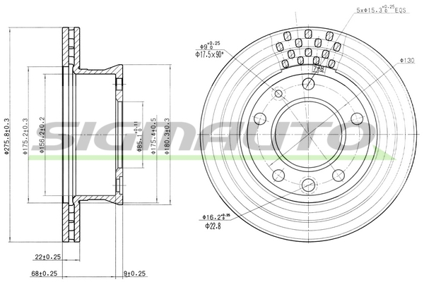 Disc frana DBB013V SIGMAUTO