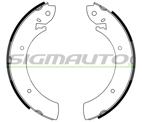 Set saboti frana SFA207 SIGMAUTO