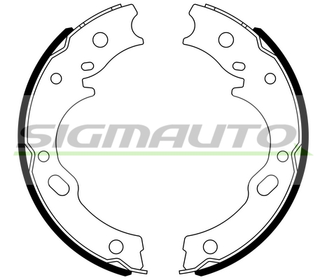 Set saboti frana, frana de mana SFA752 SIGMAUTO