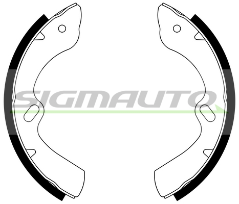 Set saboti frana SFA754 SIGMAUTO