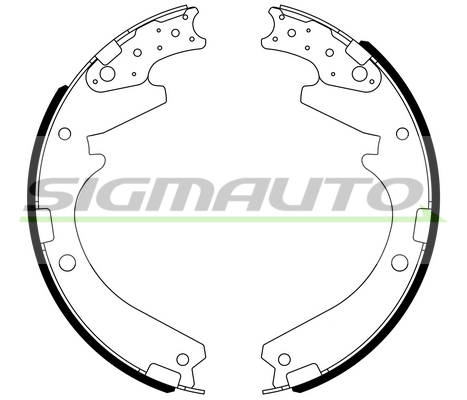 Set saboti frana SFA816 SIGMAUTO