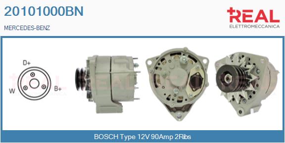 Generator / Alternator 20101000BN REAL