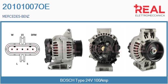 Generator / Alternator 20101007OE REAL