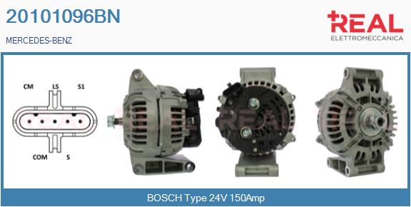 Generator / Alternator 20101096BN REAL