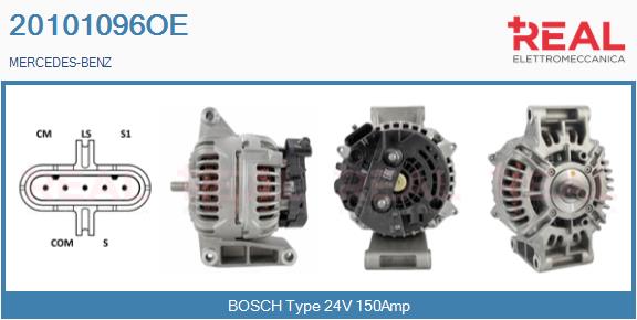 Generator / Alternator 20101096OE REAL