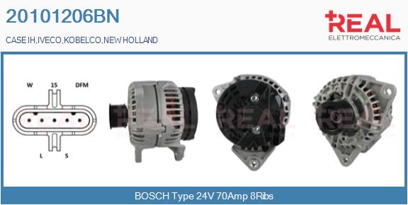 Generator / Alternator 20101206BN REAL