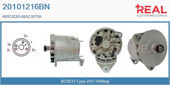Generator / Alternator 20101216BN REAL