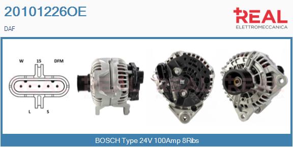 Generator / Alternator 20101226OE REAL