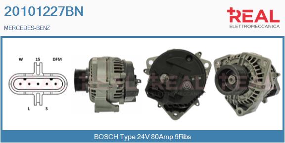 Generator / Alternator 20101227BN REAL