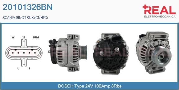 Generator / Alternator 20101326BN REAL