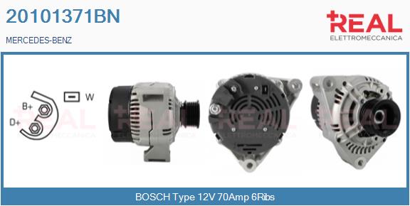 Generator / Alternator 20101371BN REAL