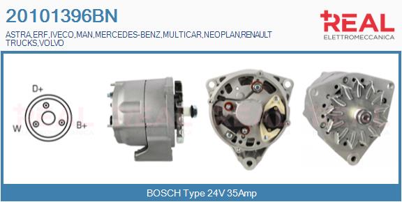 Generator / Alternator 20101396BN REAL