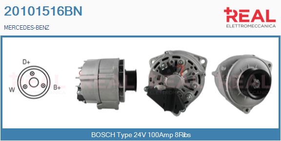 Generator / Alternator 20101516BN REAL