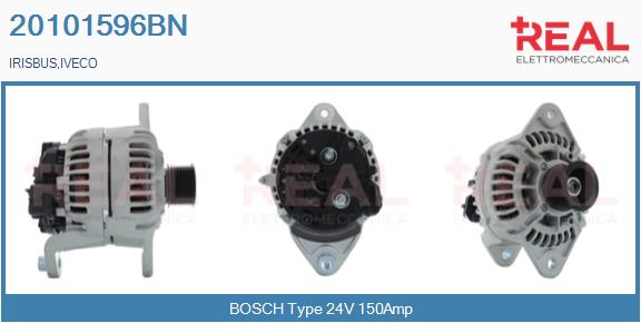 Generator / Alternator 20101596BN REAL