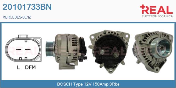 Generator / Alternator 20101733BN REAL