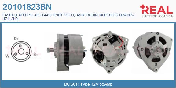 Generator / Alternator 20101823BN REAL