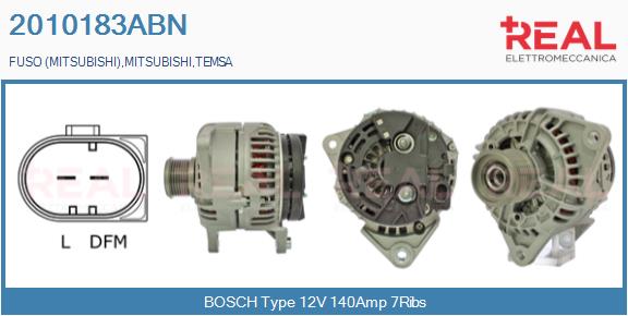 Generator / Alternator 2010183ABN REAL