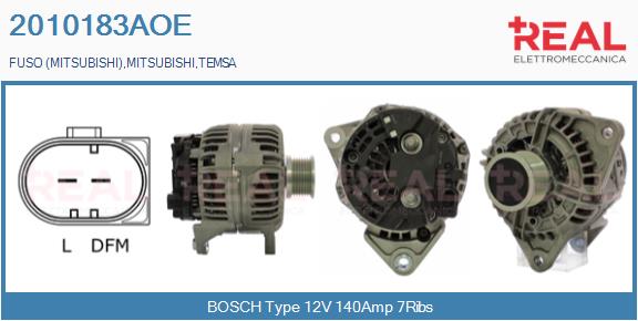 Generator / Alternator 2010183AOE REAL