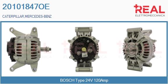 Generator / Alternator 20101847OE REAL