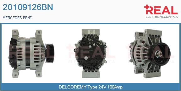 Generator / Alternator 20109126BN REAL