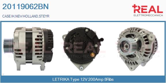 Generator / Alternator 20119062BN REAL