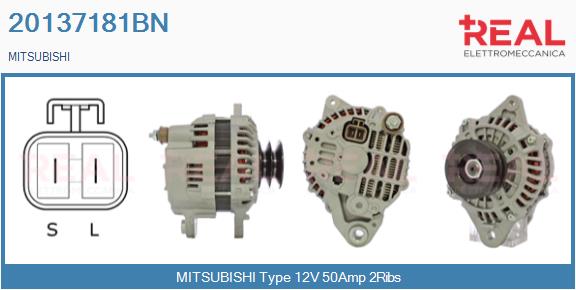 Generator / Alternator 20137181BN REAL