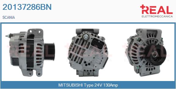 Generator / Alternator 20137286BN REAL