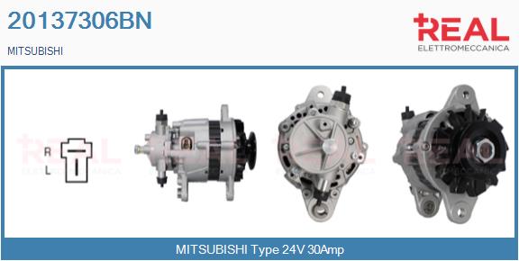 Generator / Alternator 20137306BN REAL