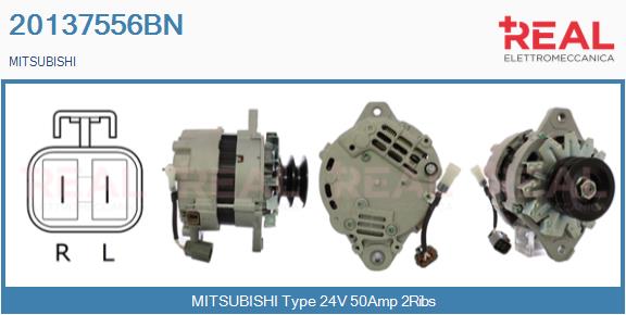 Generator / Alternator 20137556BN REAL