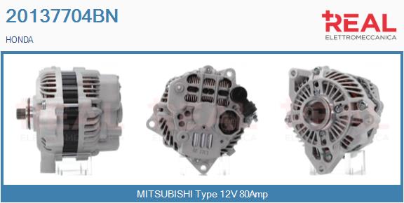 Generator / Alternator 20137704BN REAL