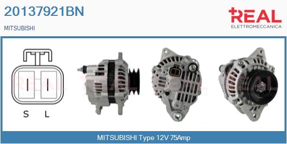 Generator / Alternator 20137921BN REAL