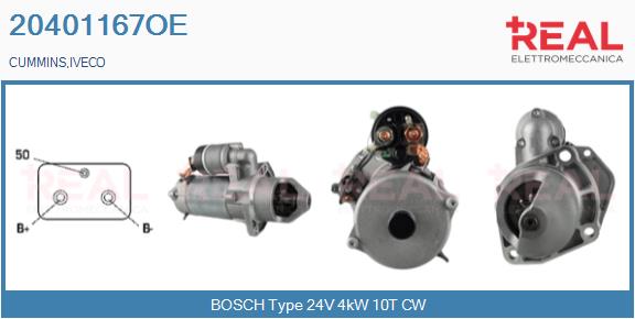 Starter 20401167OE REAL