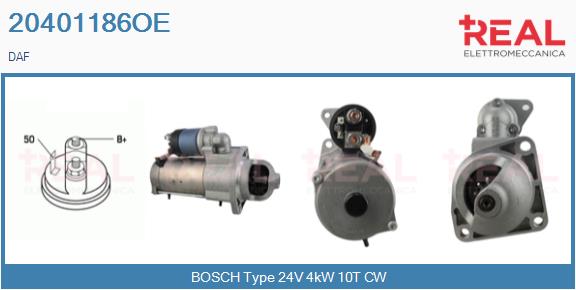 Starter 20401186OE REAL