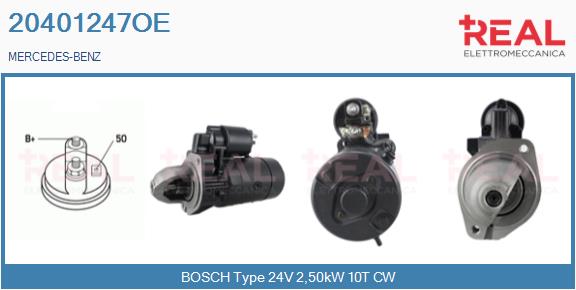 Starter 20401247OE REAL