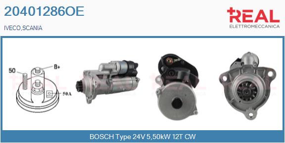 Starter 20401286OE REAL