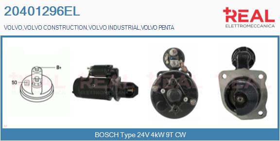 Starter 20401296EL REAL