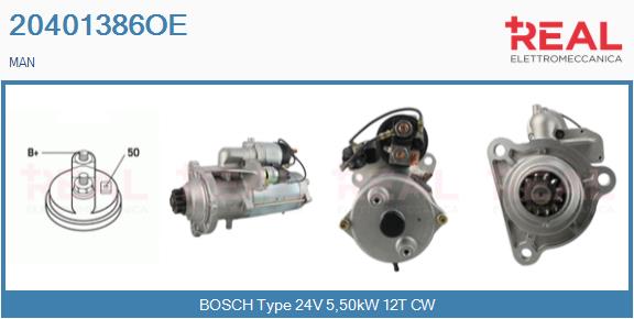 Starter 20401386OE REAL