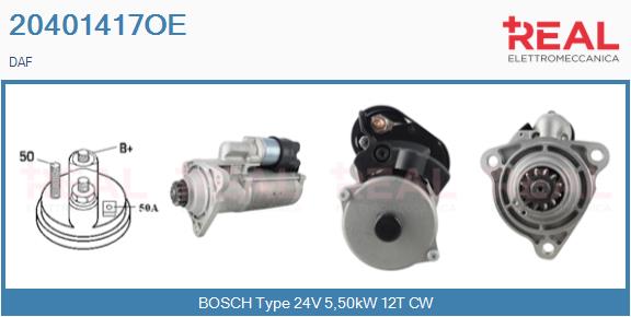 Starter 20401417OE REAL