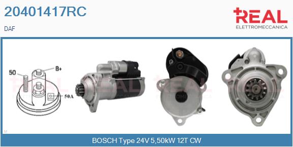 Starter 20401417RC REAL
