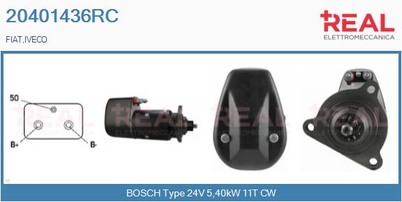 Starter 20401436RC REAL