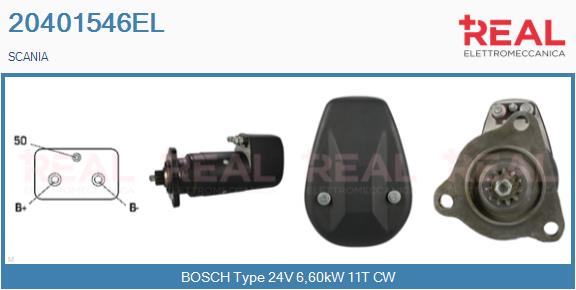 Starter 20401546EL REAL