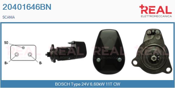 Starter 20401646BN REAL