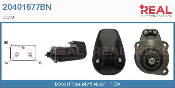 Starter 20401677BN REAL