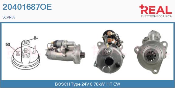 Starter 20401687OE REAL