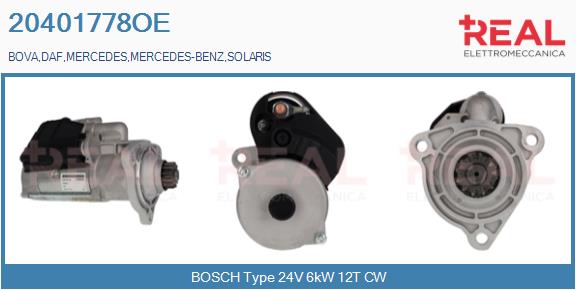 Starter 20401778OE REAL