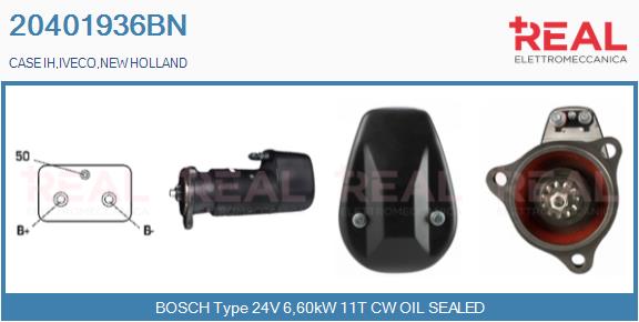 Starter 20401936BN REAL