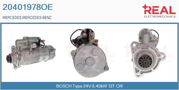 Starter 20401978OE REAL
