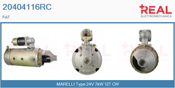 Starter 20404116RC REAL